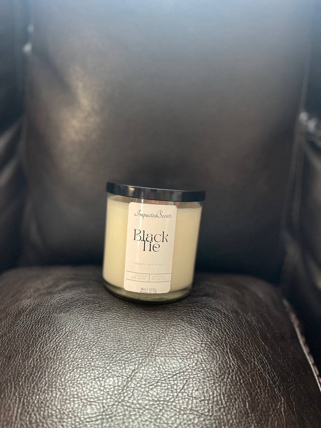 Black Tie Candle